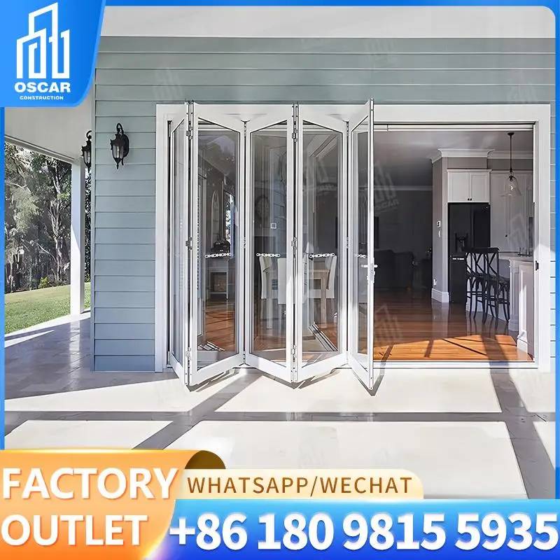 

Customizable Factory Made Multi Fold Doors Ideal for Office Spaces in Europe Creative Solution Bifold Door