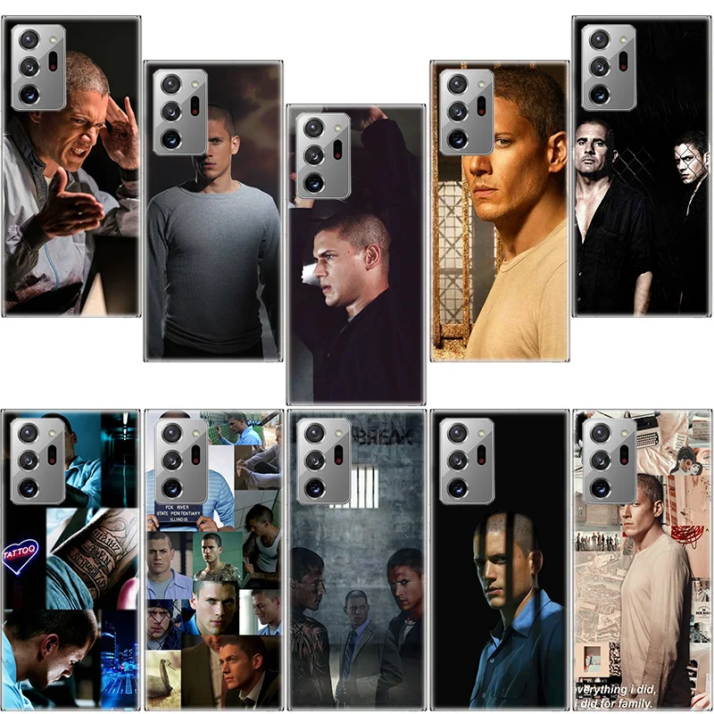Prison Break TV Series Phone Case for Samsung A17 A37 A57 A54 A14 A24 A34 A07 A04S A02S A12 A22 A32 A52S A16 A26 A36 A56 A72 Gal