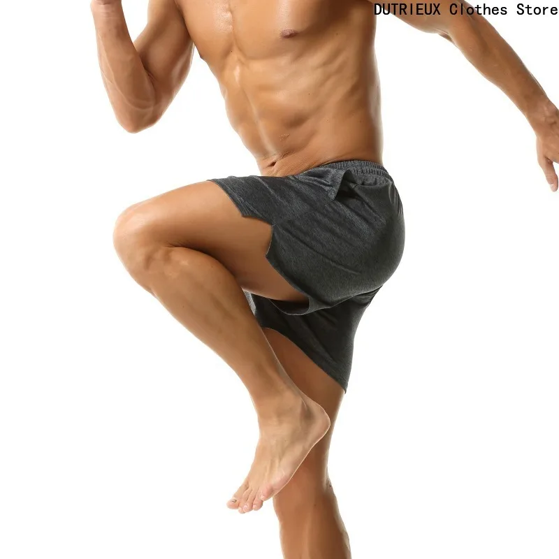 

Мягкие удобные повседневные шорты с карманами, высококачественные мужские шорты, мужские модные шорты для спорта и фитнеса, домашние спальные брюки