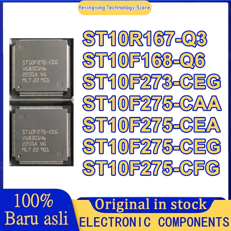 

ST10F168-Q6 ST10F275-CAA ST10F273-CEG ST10F275-CEA ST10F275-CEG ST10F275-CFG ST10F275-CEG ST10R167-Q3 ST10F275-CFG QFP-144 НОВЫЙ