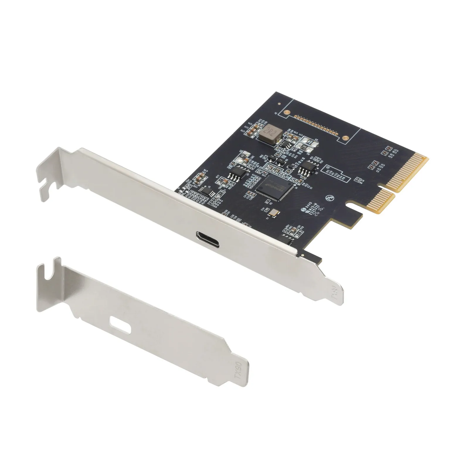 20Gbps USB 3.2 Gen2x2 PCIe X4 Expansion Card ASM3242 Chipset No External Power