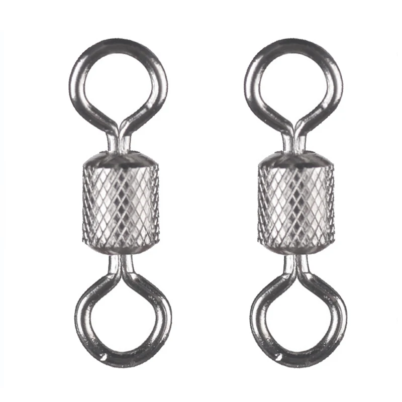 Angelwirbel 500 Stück 1-0/2-0/3-0 # Großhandel Kupferlegierung Wälzlager Drehverbinder Meeresangelgerät Zubehör Pesca