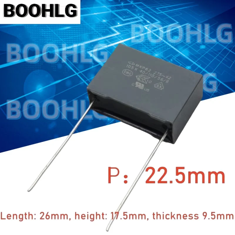 10 sztuk Xiamen Farah MKP62 105 1uf 1.0uf 275v 305v kondensator z folią zabezpieczającą C42P2105K