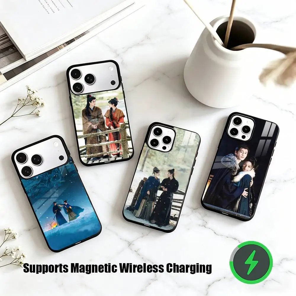 

P-Pursuit of Jade Drama Phone Case For iPhone17,16,15,14,13,12,11 Plus,Pro Allows magnetic wireless charging