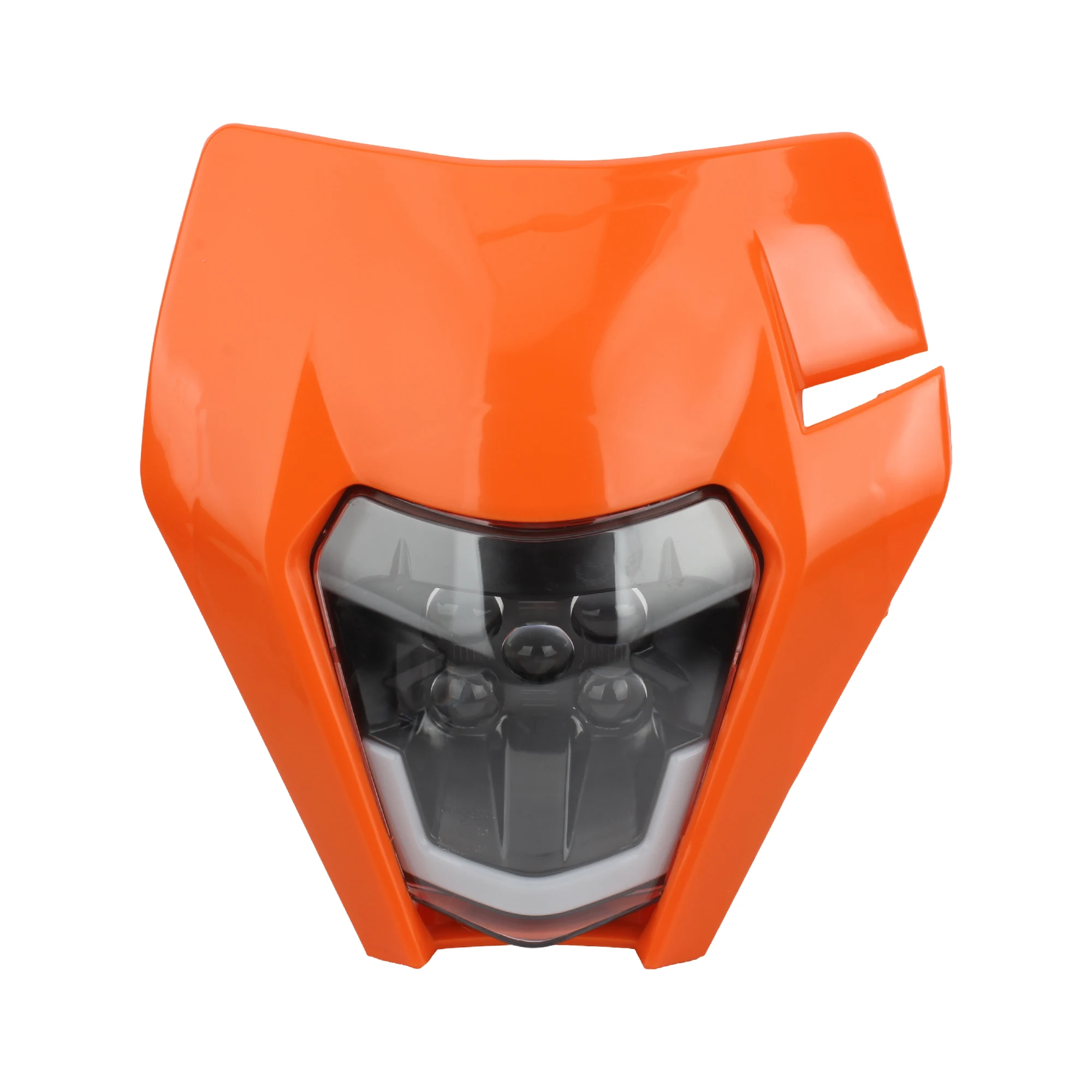 Motorcycle Headlight Plate LED Headlamp for KTM EXC XC SX SXF MX 125-500 2018-2023 Supermoto Dirt Bike Enduro Motocross Fairing image 3