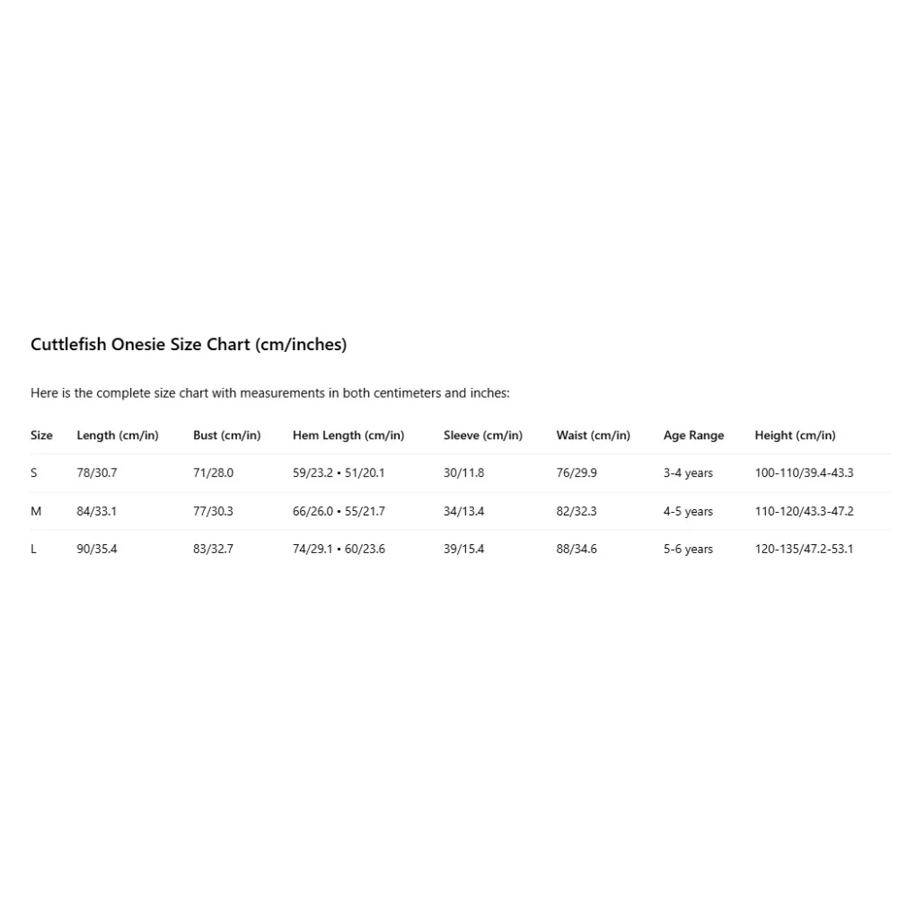 Halloween Kids Costume: Ocean Creature Cute Squid Onesie Fancy Dress