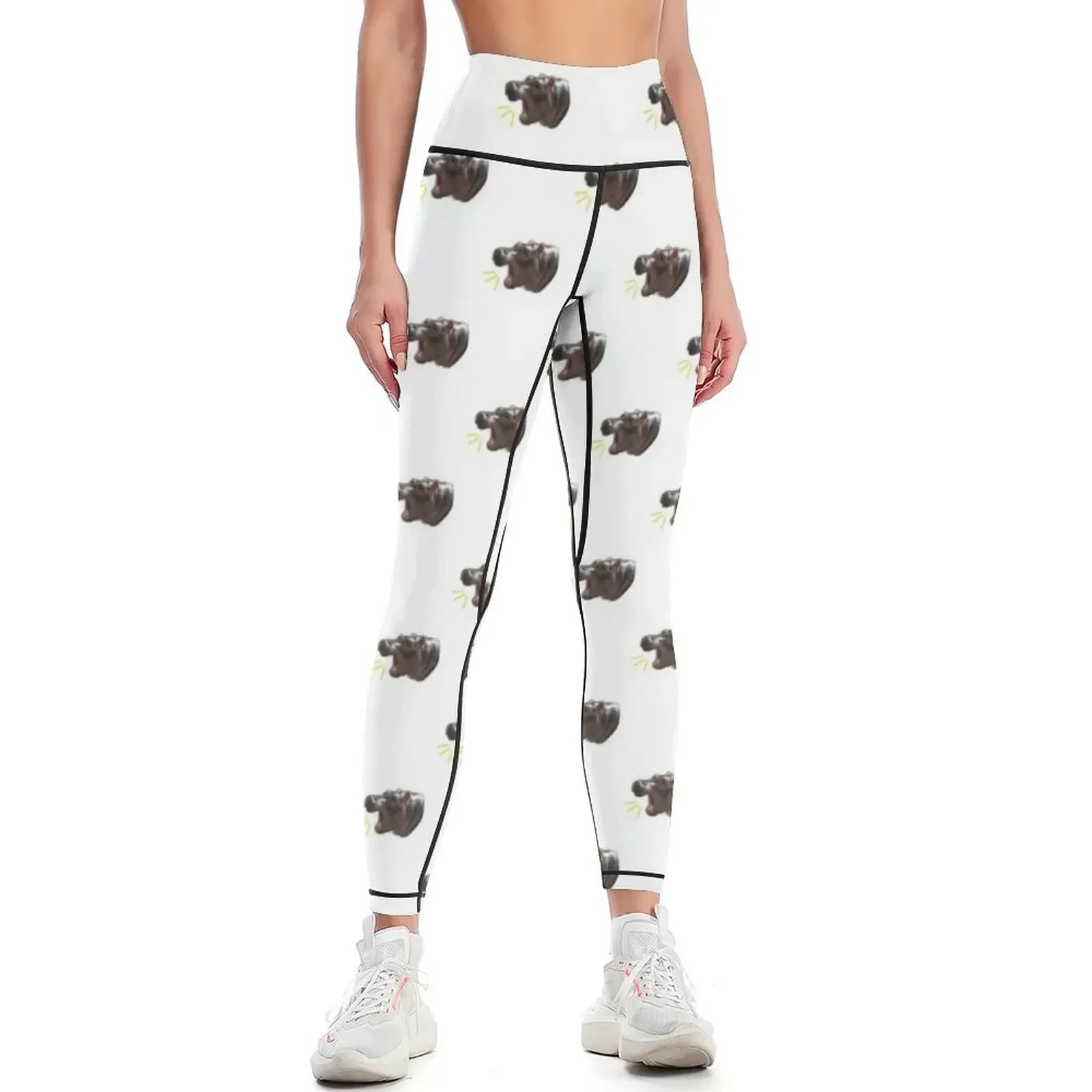 

sassy fiona the hippo Leggings Sportswear woman gym workout clothes for Women's tights Female legging pants Womens Leggings