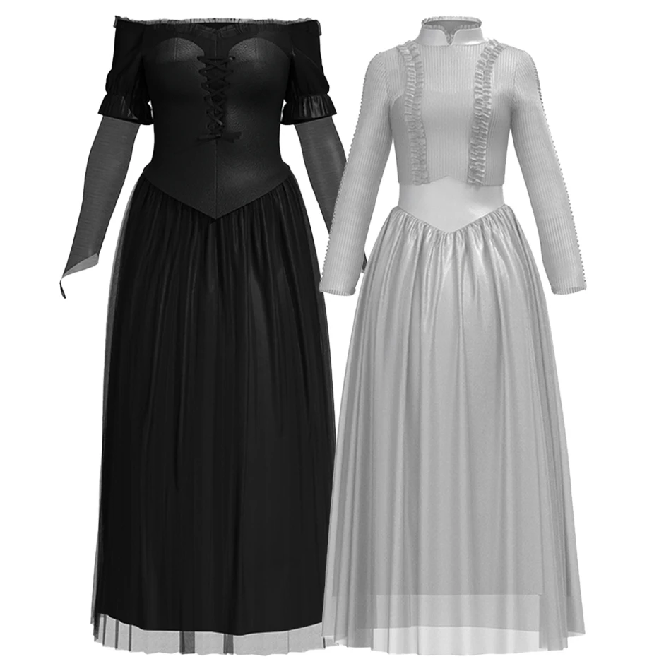 

Детские платья для косплея, высококачественная детская одежда на Хэллоуин для девочек, вечерние модные индивидуальные платья для выступлений на сцене