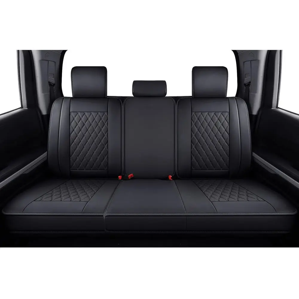 

2007-2021 Pickup Trucks Car Seat Covers X05-T3 Rear-only, it SR5 SR Platinum TRD PRO Trims Crew/Crewmax/Extended/Double Cab with