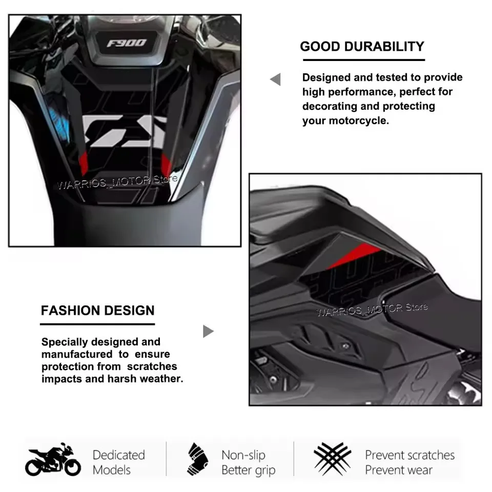 F 900 GS لسيارات BMW F 900 GS 2024 ملحقات الدراجات النارية ثلاثية الأبعاد مجموعة ملصقات حماية من راتنجات الايبوكسي ملصق زخرفي جديد #4