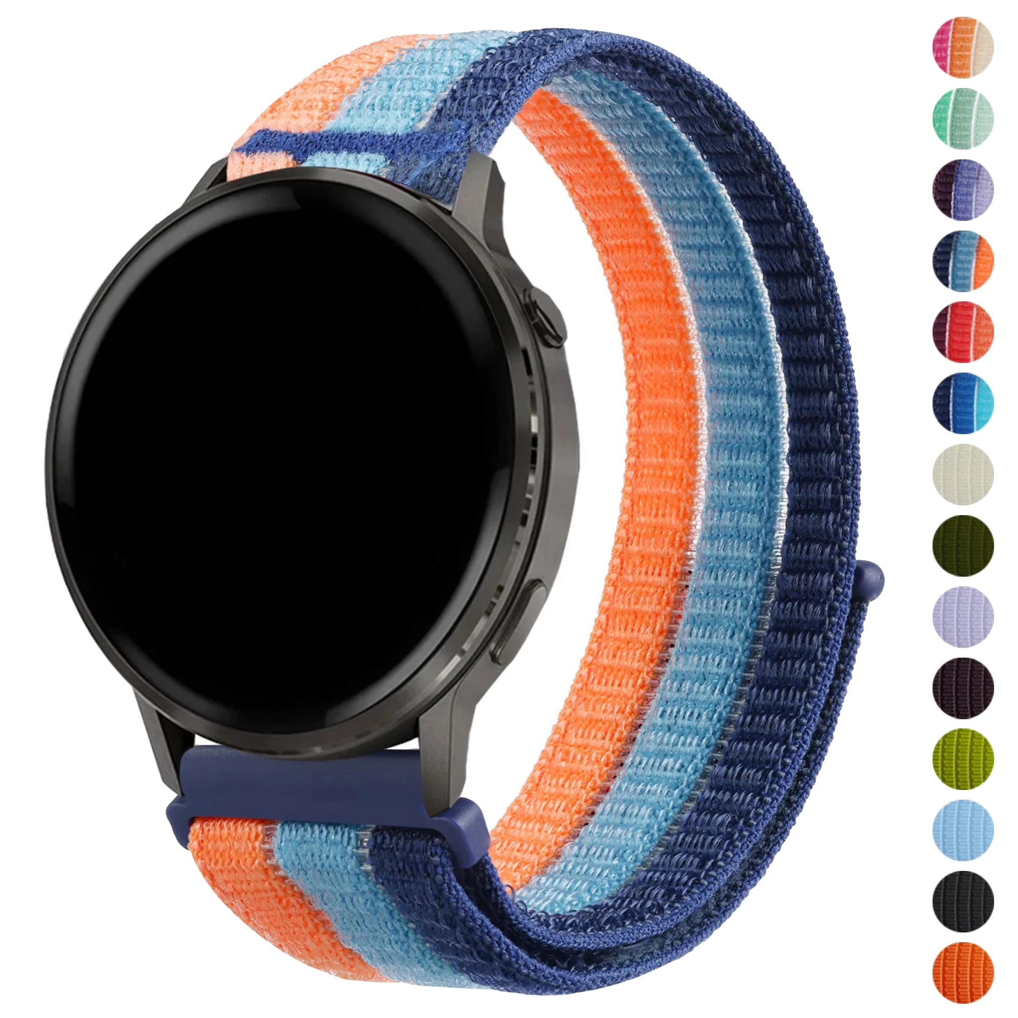 Sport Nylon Loop Strap For Amazfit Bip Max 6 5/Balance 3 2/T-Rex3 Pro 48/44mm Bracelet for Amazfit Active 3 2 Max 20mm 22mm band