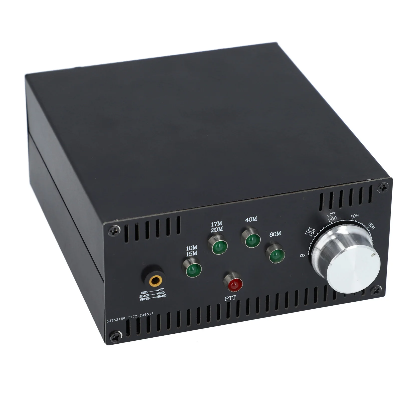 Kortegolf eindversterker Temperatuurveiligheid Naadloze integratie Draagbare eindversterker 12-15V 100W voor industrieel gebruik