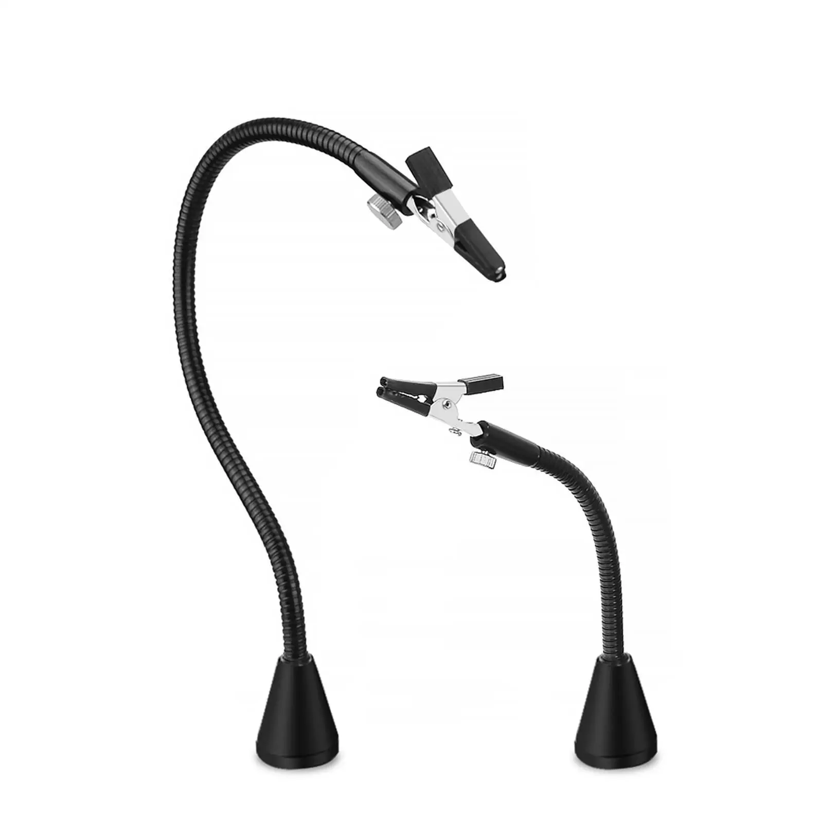 2 Universal 15/32CM Flexible Arm Soldering Clamp Clip Magnetic Base PCB Fixture Tools DIY Hands Free Clip,PCB Board Fixed Clips