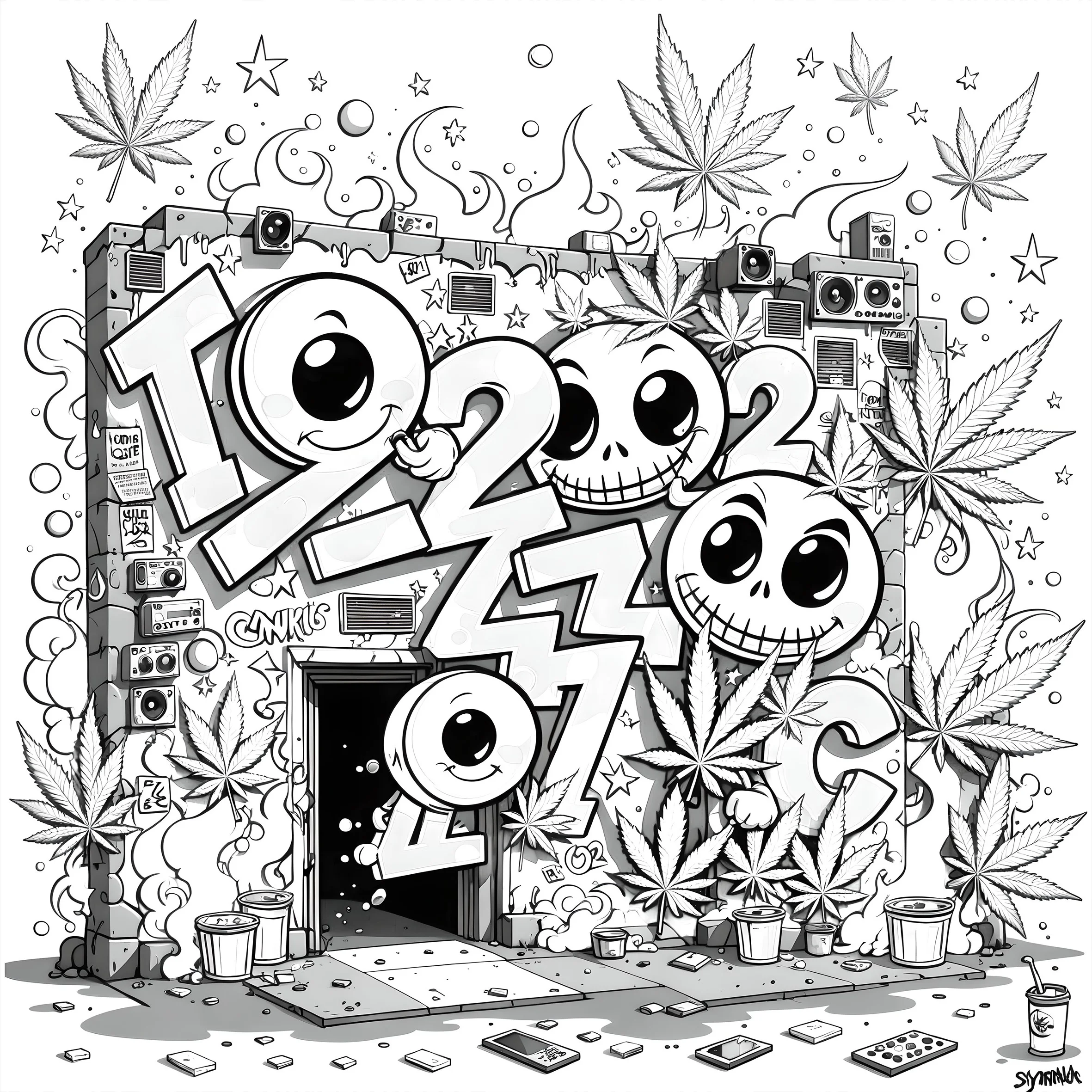 Colored Pencil Wonderful Graffiti Colouring Book Adult Picture Book Original Design