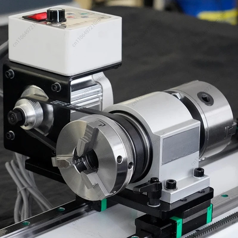 

FS-7075G Brushless Electric Manual Metal Lathe Machine with Casting Bed for Pool Cue Repairing