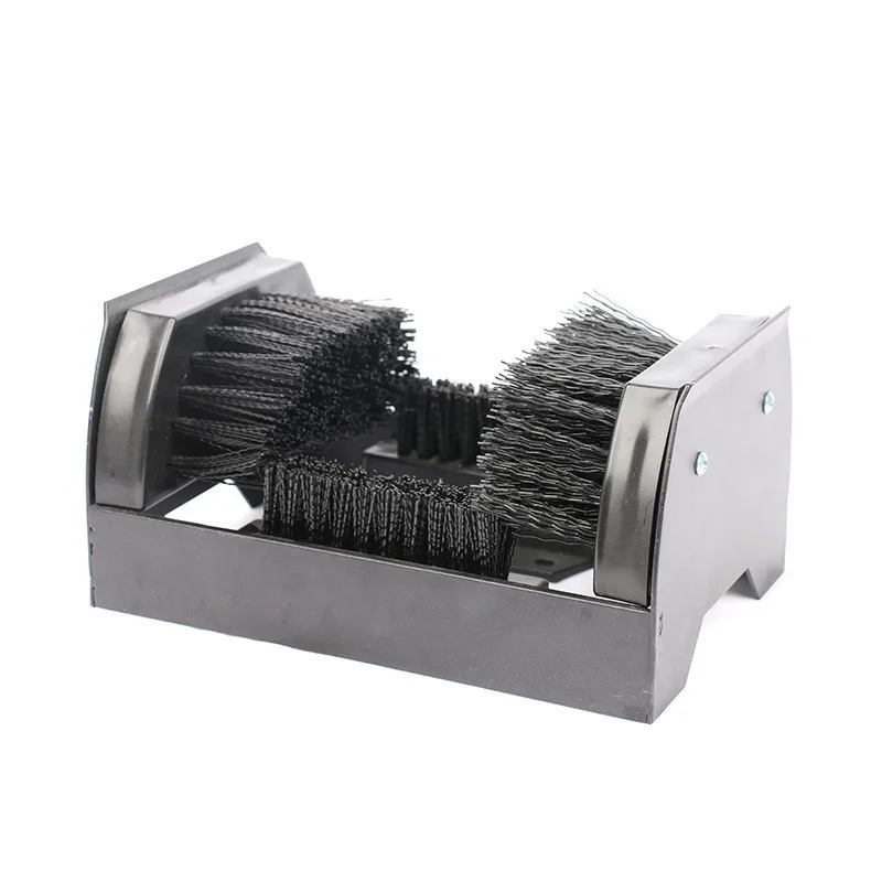 Golf double-link shoe polisher, golf course supplies