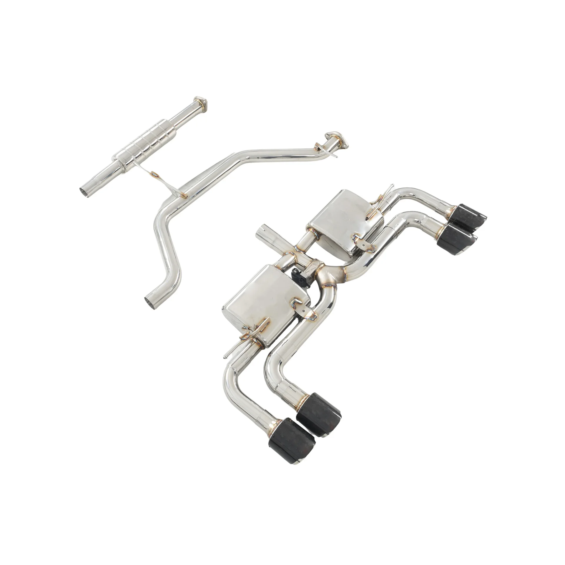 

YT Suitable for Golf 7/7.5 (1.4T) Model: High Quality Stainless Steel Tailgate Exhaust System with Muffler Valve