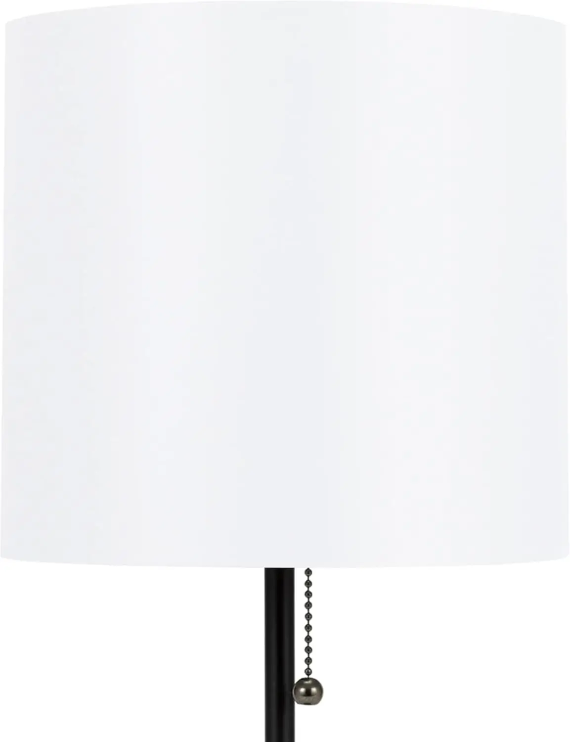 مصباح طاولة حديث، مصباح مكتب LED للمكتب أو النوم أو غرفة النوم، ضوء القراءة، 19 بوصة، أسود كلاسيكي