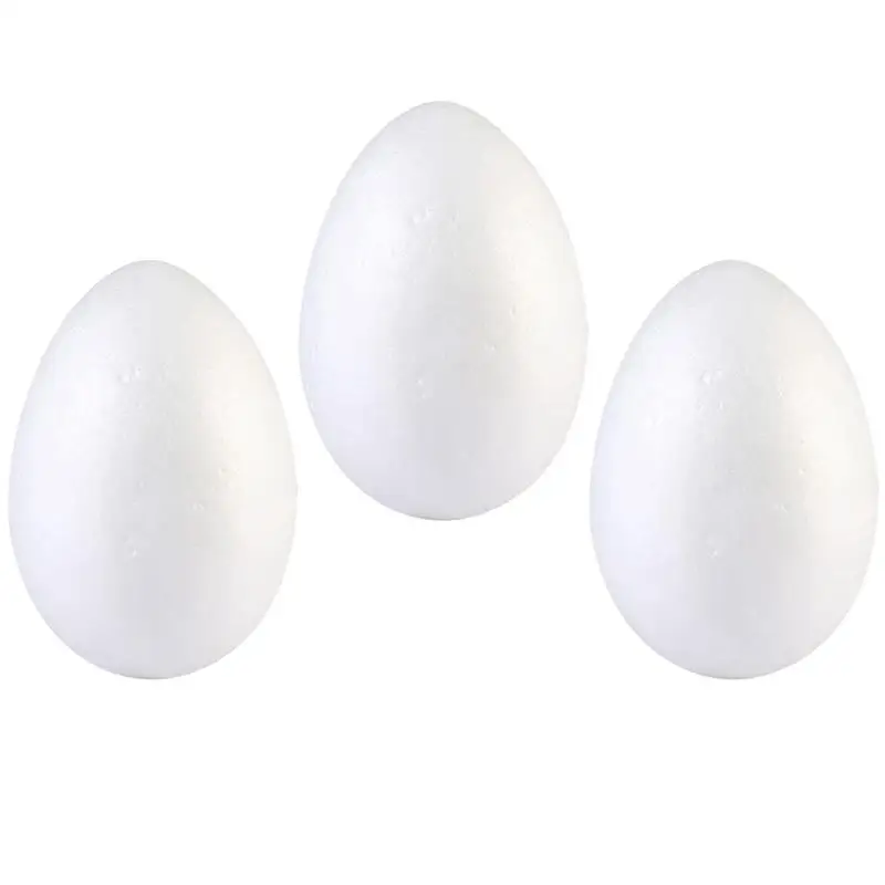 3PCS 15CM Easter Eggs DIY Painting Egg Easter Decoration Kid Festival Crafts Eggs Easter Decorations Kids Painting Egg Foam