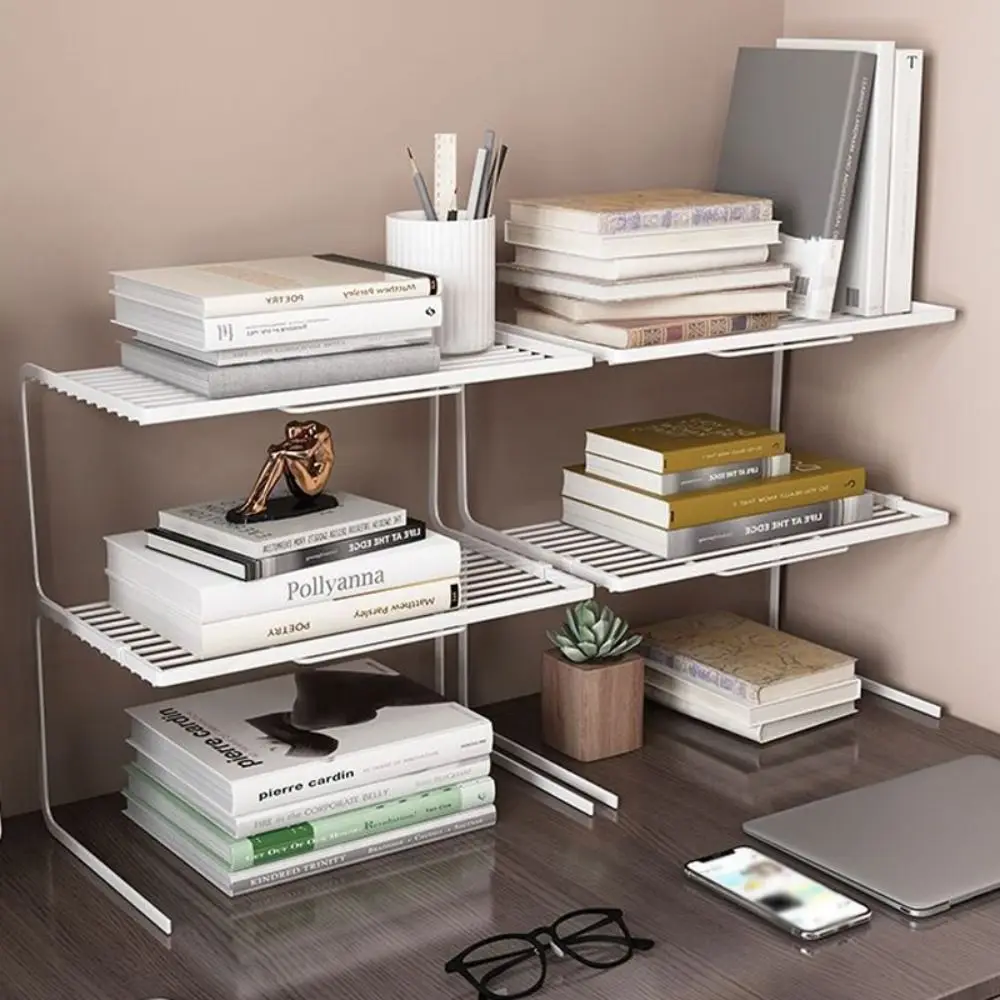 

Металлическая многослойная полка, витрина, многофункциональная полка для кухонного стола, компактная полка для гардероба, органайзер для кухонного хранения