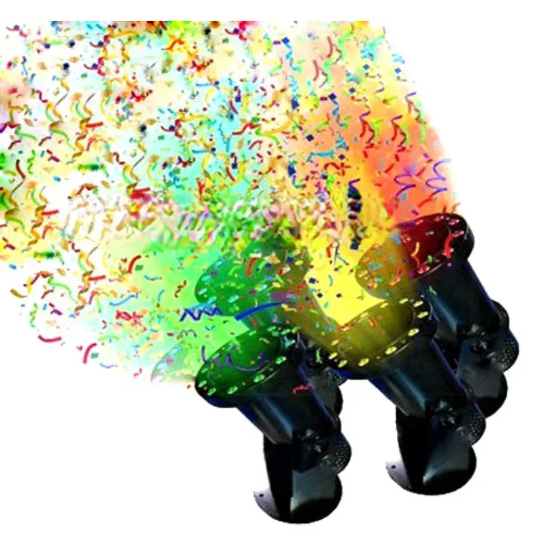 2020 party supplies spray confetti blower cannon LED CONFETTI MACHINE for DJ stage special effect wedding celebration