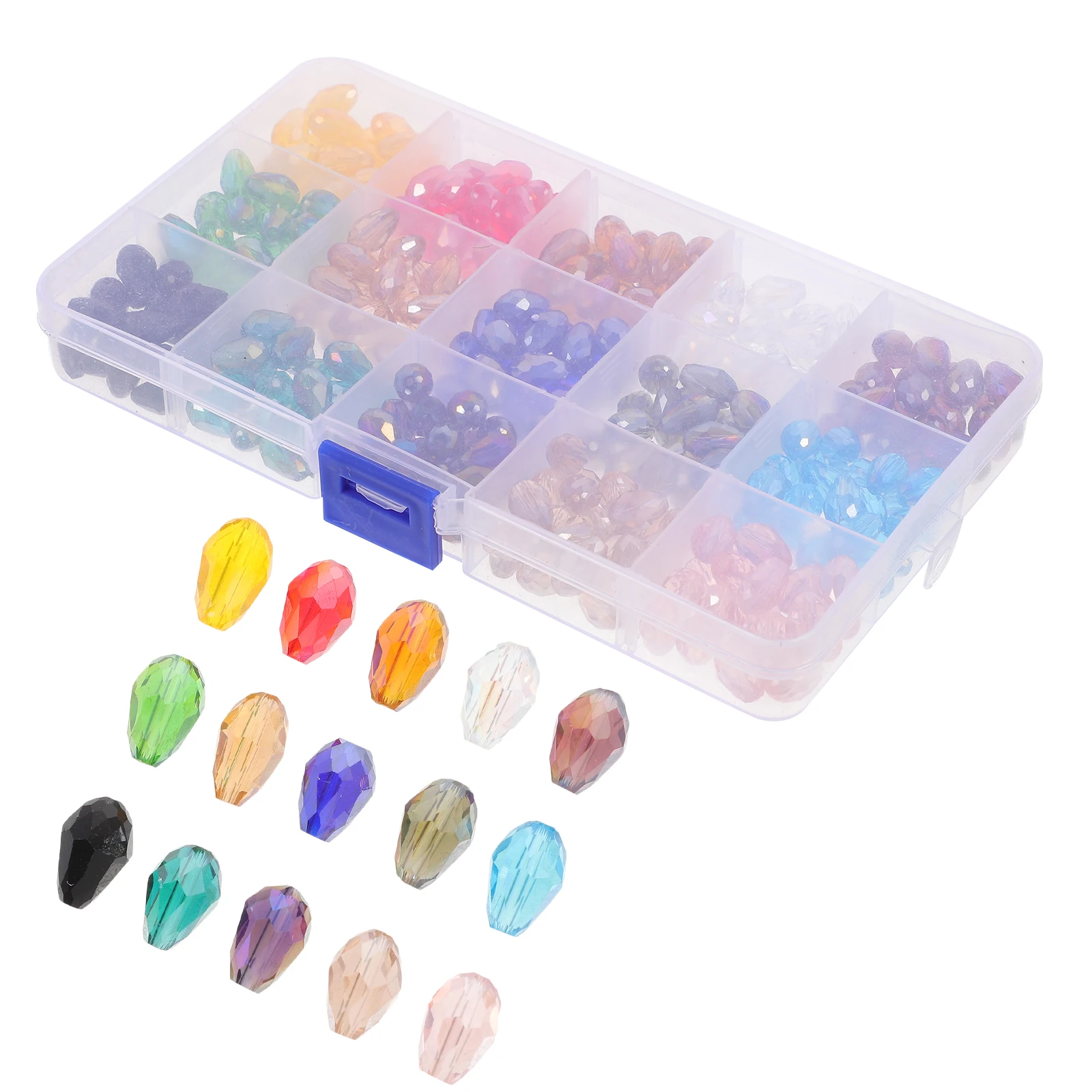 

Drop Glass 8x12mm AB Color Loose for Bracelets Necklace DIY Craft Kits Decorative Jewelry Making