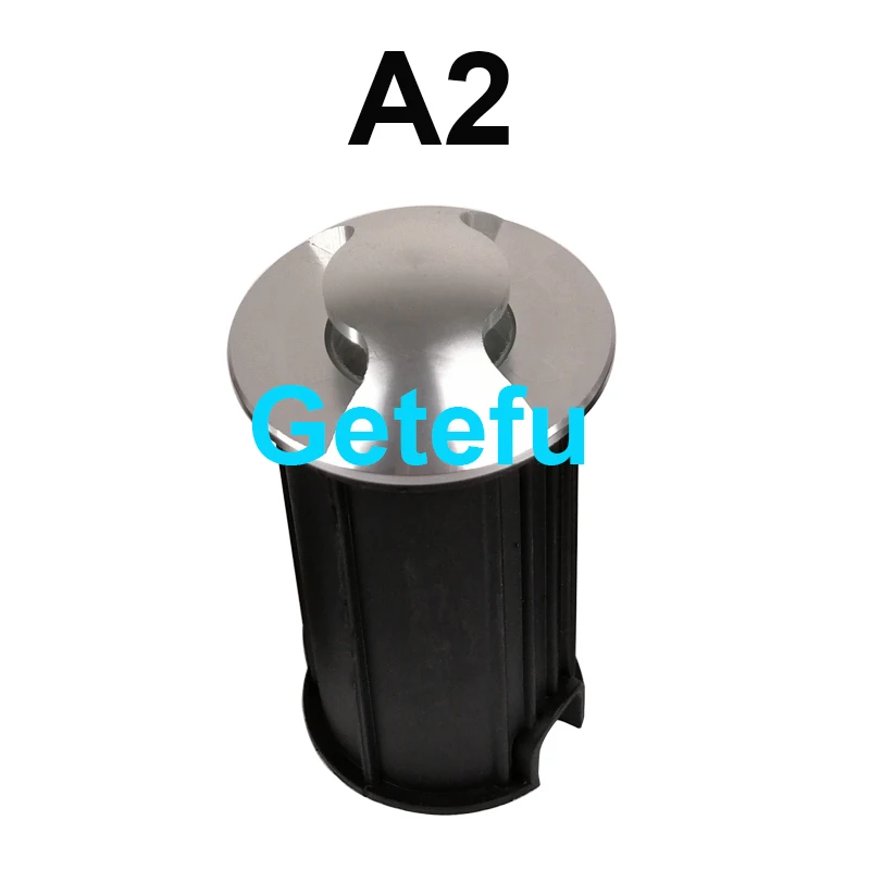 4 Stück 3W/5W LED Bodeneinbauleuchte IP67 DC12V Außen-Einbauleuchte 1/2/4-Seitenansicht Untergrundlampe Gehwegbeleuchtung AC110V 220V – Detail 12