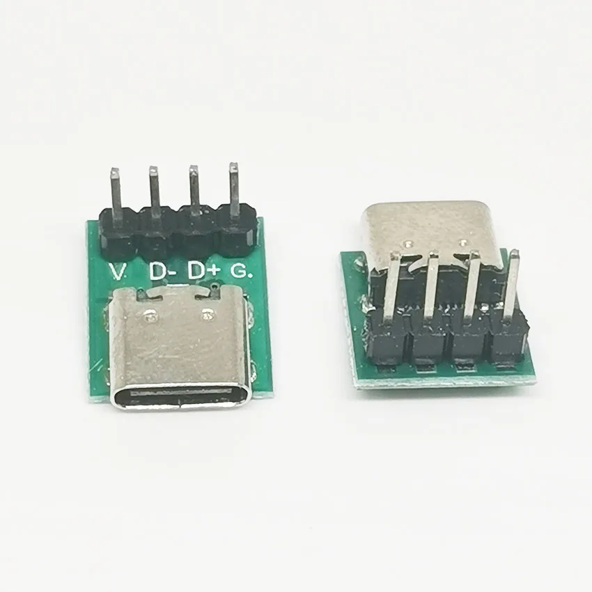 16P to 2.54 High Current Power Adapter USB3.1 Type-C Female Test Board Stabilized Power Module Power Supply Accessories