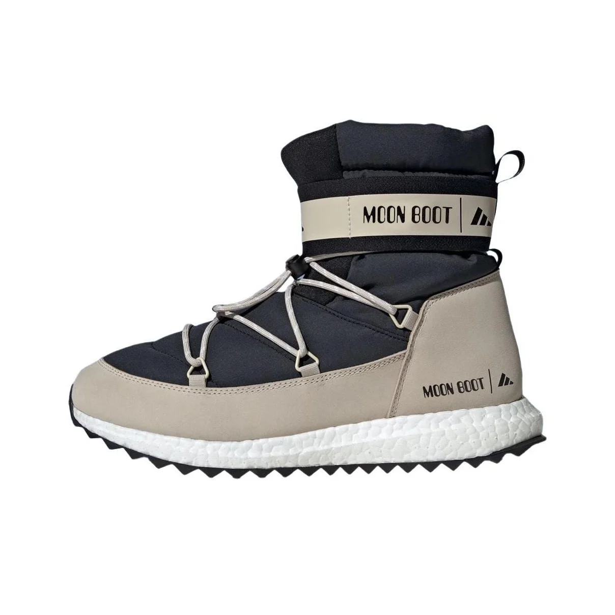 Adidas Moonboots Casual Shoes Unisex High Top Black IH2489