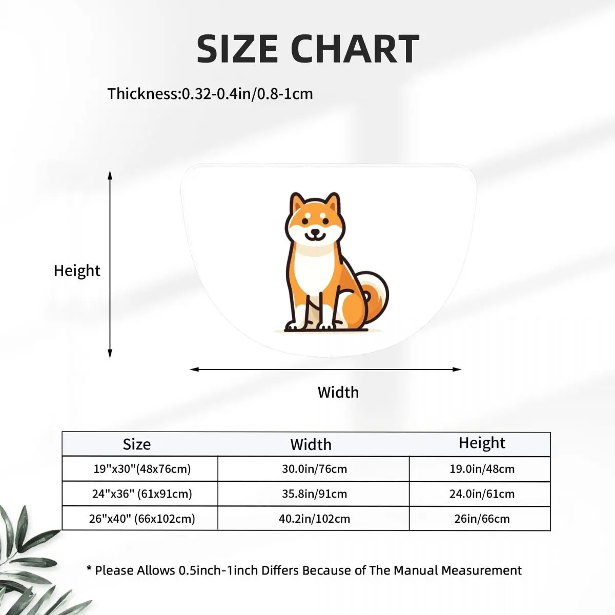 Shiba Inu_ A Comprehensive Guide Soft Flannel Half Round Doormat Non Slip Bathroom Mat Absorbent Floor Carpet for Laundry Room