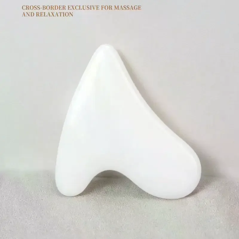 

High Silicon Glass Gua Sha Board Facial Scraper Plate Lift Massage For Face Body Neck Leg Skin Care Beauty Health Massager