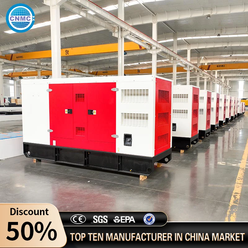 

Quiet Customizable generator Factory Direct Sales Silent Electric Generators 50KW/80KW/100KW/200KW for Industrial & Commercial