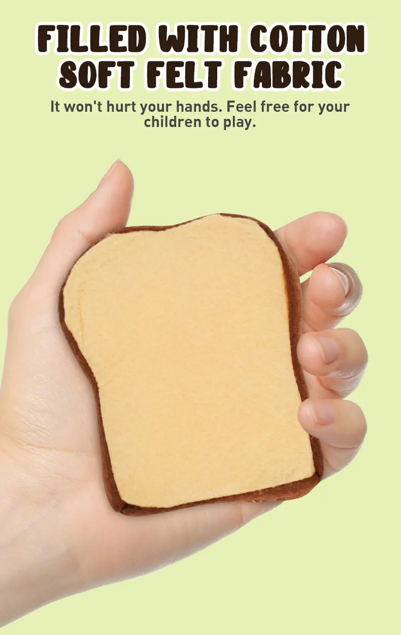 28PCS Filz Lebensmittel Burger Sandwich Lebensmittel Set Kinder Pretend zu Spielen Lebensmittel Sandwich Spielzeug kinder Küche Rolle Spielen geschenke – Detail 3