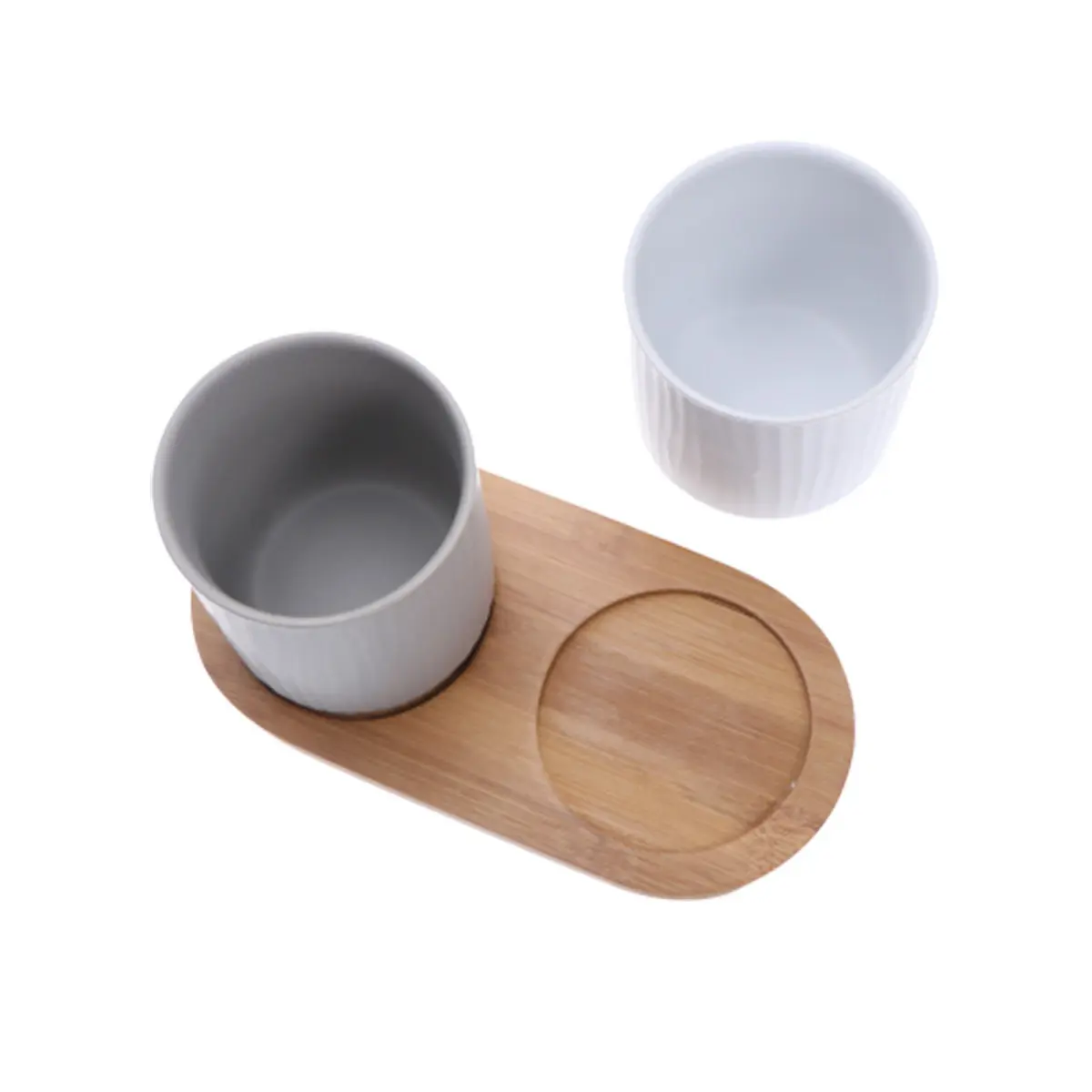 

2pcs 500Ml Ceramic Mouth Cup Set Matte Finish Multi Use For Water Juice Soda Bathroom Kitchen Home Office Travel Plastic Tumbler