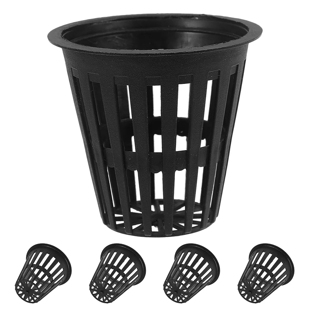 5 Pcs Hydroponic Planting Basket Plastic Start Pot Pp Starter Container Orchid Containers