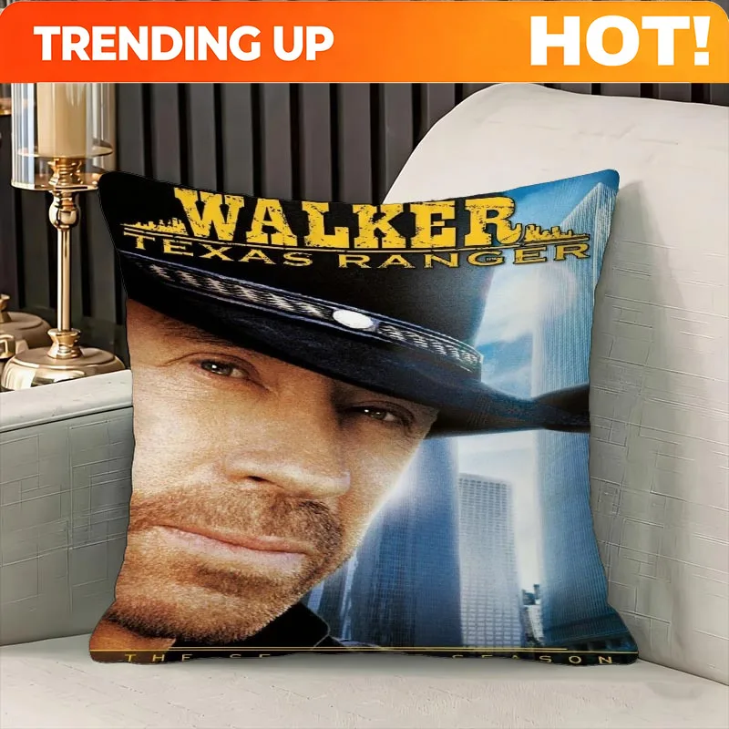 Customize A Walker Texas Ranger Printed Pillowcase Featuring Double-sided Printing, Adding an Artistic and Elegant Touch to Your