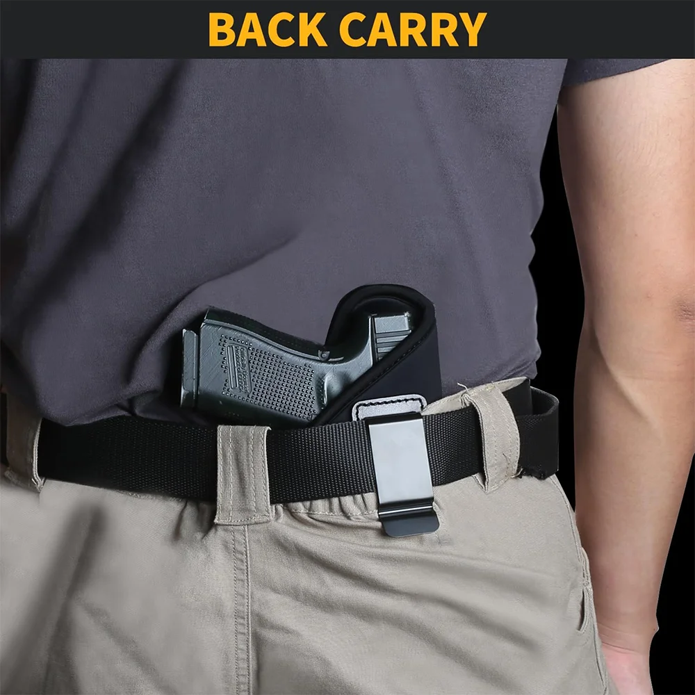 Funda neopreno IWB universal con clip metálico para tiro airsoft - imagen 2