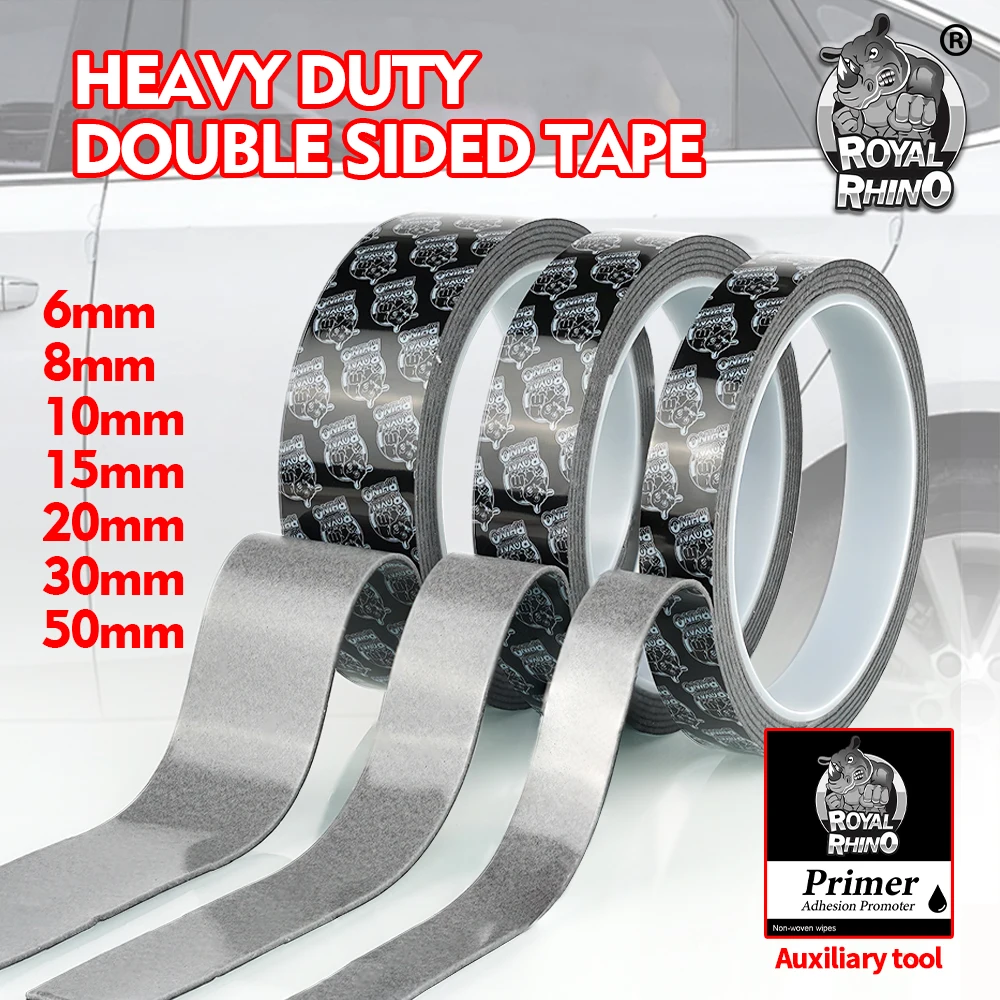 Strong Double Sided Tape Waterproof No Residue Self Adhesive Tape For Car Wall Mount DIY Home Office Industrial Fixing Sticker