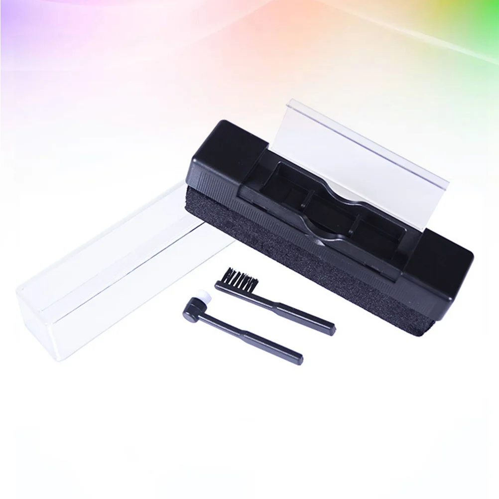 

1 set Vinyl Records Cleaning Kit Black Thoroughly Clean No Remove Dust Stains Fingerprints Restore Record Charm Easy