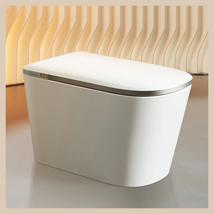 Factory Direct Sale One Piece Electric Heating Commode Sensor Flushing Toilet Bathroom Ceramic Smart Toilet