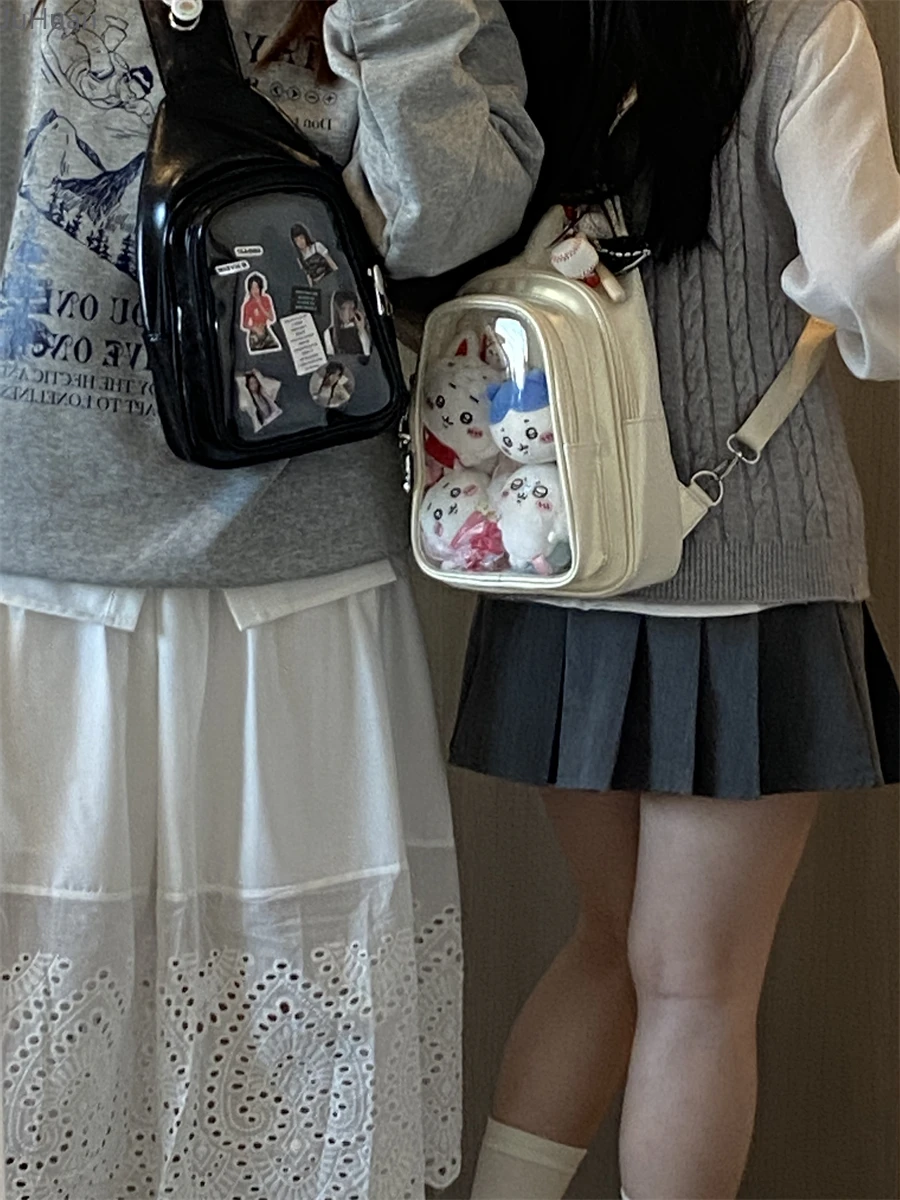 Japanese two-dimensional animation breast bag female messenger bag 20cm baby bags bar lta bags backpack for girls