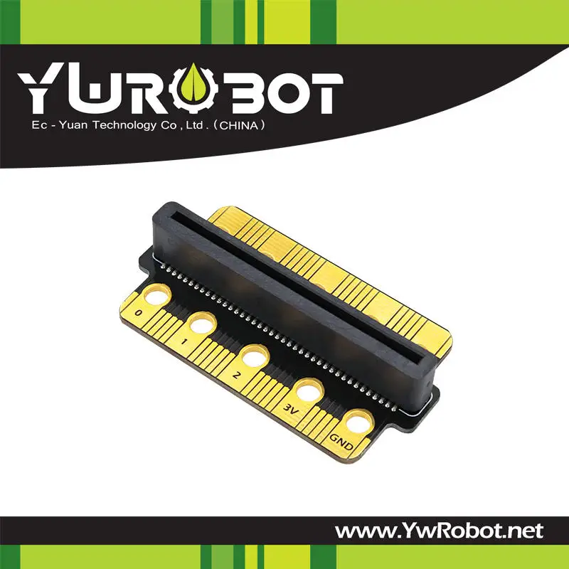 Adatto per scheda di sviluppo microbit scheda adattatore dito oro scheda di espansione Micro:bit