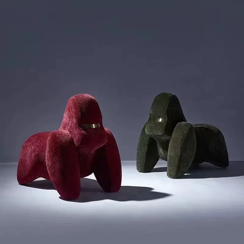 

Chair Creative Gorilla Children's Single Sofa Household Cartoon Animal
