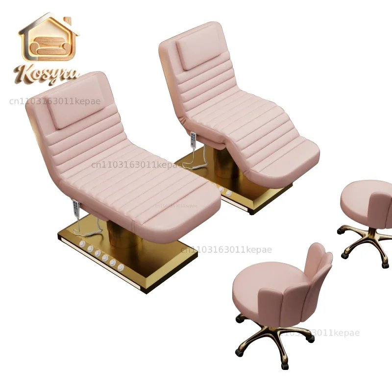 

Yayou new electric beauty bed Foreign salon Spa massage bed Medical beauty facial bed Eyelash