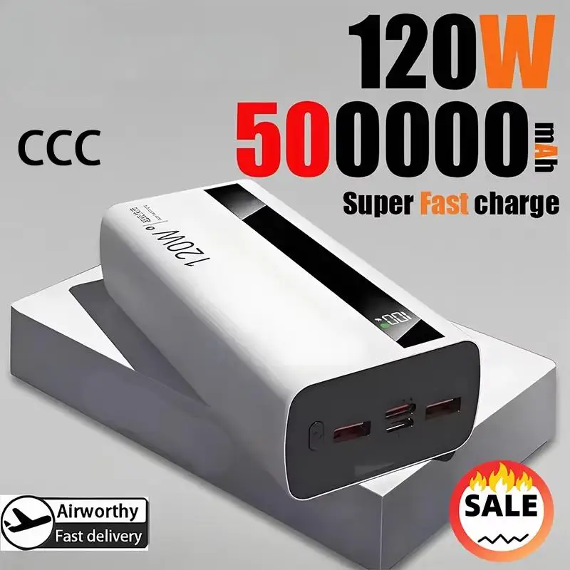 

Xiaomi 120W 200000 mAh Power Bank большой емкости Сверхбыстрая зарядка Power Bank Портативное зарядное устройство для iPhone Samsung Huawei