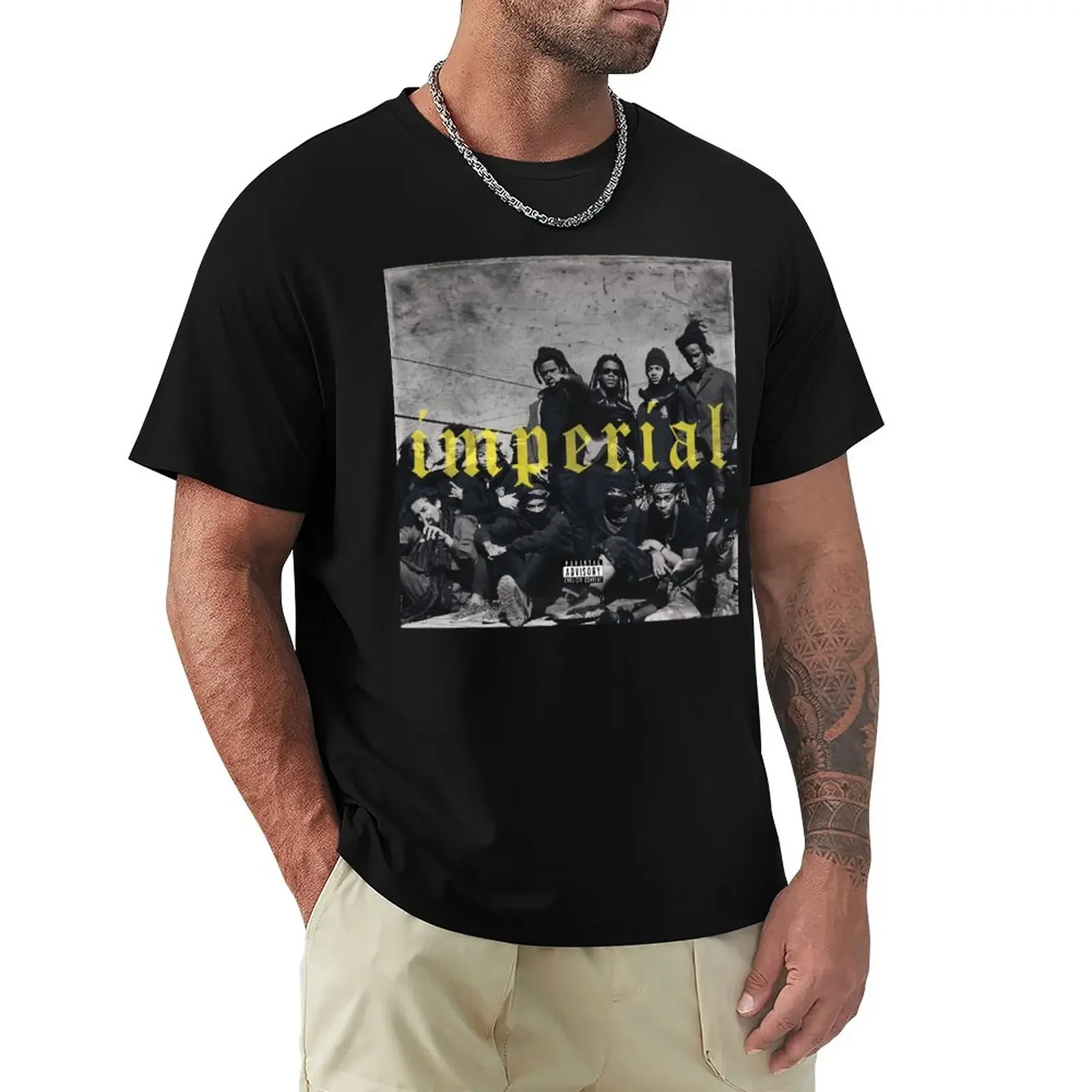 Denzel Curry Imperial Classic T-Shirt quick-drying tees plus size tops clothes for men