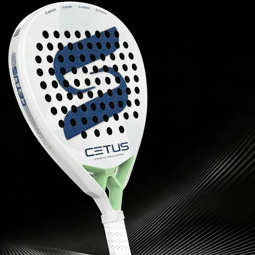 

Топовая профессиональная ракетка для падел-тенниса высокого качества, с мягким покрытием, из углеродного волокна, легкая, модная, спортивная ракетка из EVA.