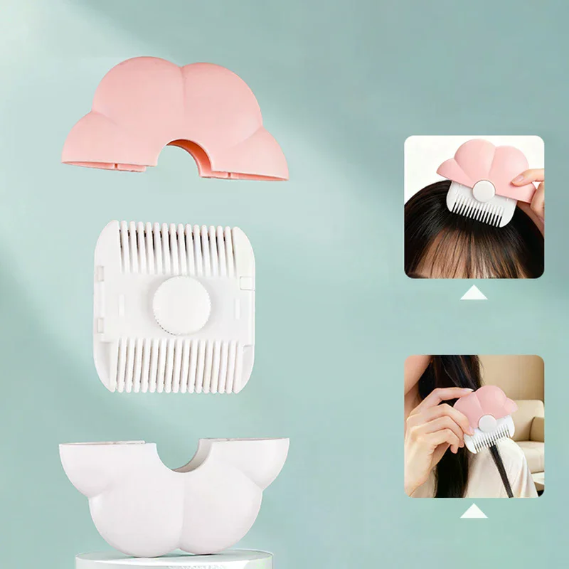 

2 In 1 Double Sided Manual Bangs Cutter Shaving Remover Hair Cutting Trimmer Combs Thinning Beauty Haircut Styling Accessory