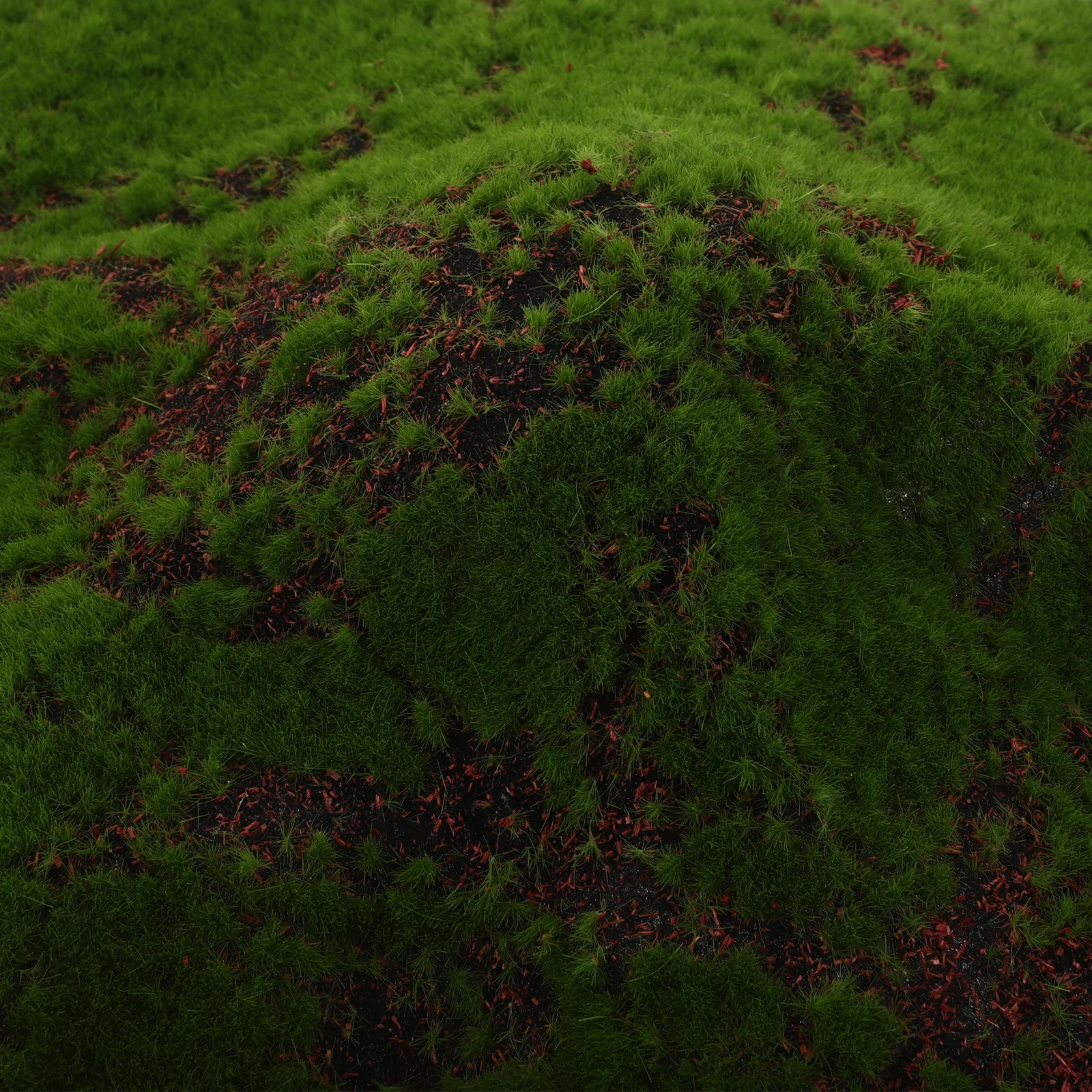 محاكاة حصيرة اصطناعية 11.8X11.8 بوصة واقعية وهمية العشب البساط Diy بها بنفسك ديكور داخلي في الهواء الطلق حديقة بونساي تررم #6