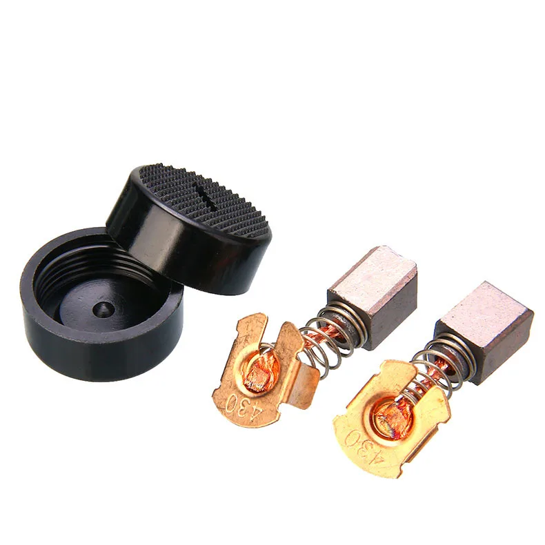 For MAKITA Carbon Brush & Brush Cap, CB430 Fit for BGA450 BGA452 DGA452 GA400 BGA402 DGA452REF Power Tools
